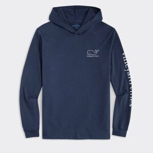 Vineyard Vines Men's Navy Tee Shirt Hoodie